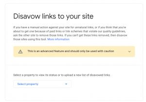 ابزار Google Disavow Tool
